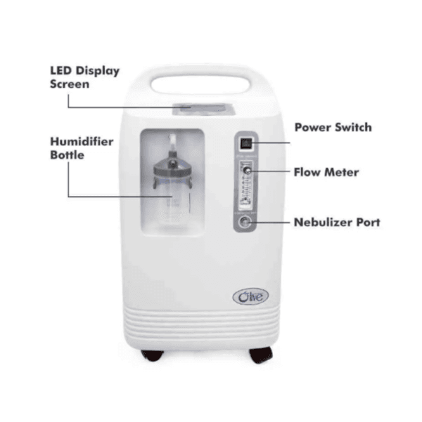 Concentrador de Oxígeno OLV-10S hasta 10 L/min - Imagen 3