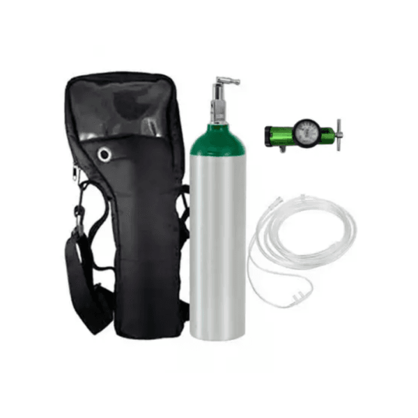 Kit de Oxígeno Portátil – Cilindro M6 168 litros